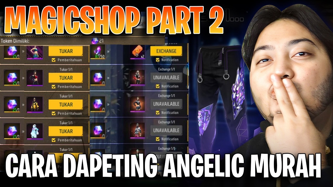 13-14 MAGIC SHOP 2 DAN BONUS TOP UP COOL  - free fire