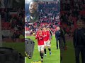 Casemiro Emotional Moment 😢❤️ Fans Chant His Name vs Brentford!