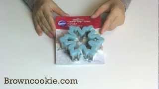 Snowflake Cookie Cutter with Comfort Grip By Wilton