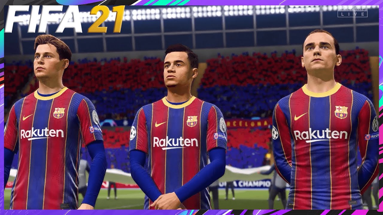 FIFA 21 | Barcelona vs. Juventus | Champions League | at Camp Nou