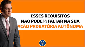 O que significa ação probatória?