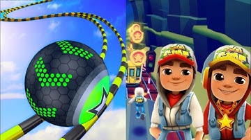 Going Balls Speedrun vs Subway Surfers - Android, ios Gameplay Level Ep-8