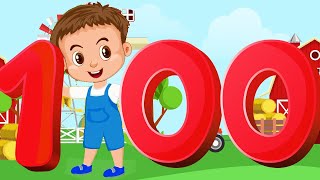 The Numbers Song | Learn To Count 1 To 100
