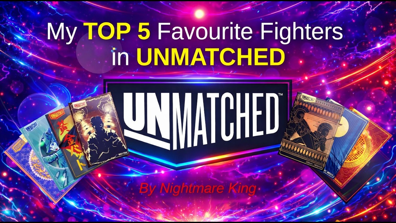 My TOP 5 Favourite Fighters in UNMATCHED - YouTube