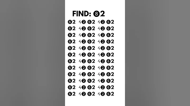 Only 10% of Highly Observational People Can Trace ❻2 in 5 secs #shorts #brainteaser