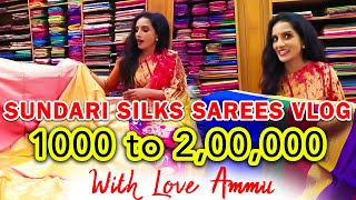 Diwali saree shopping | 1000 to 2,00,000 | Sundari Silks | PART-1 screenshot 1