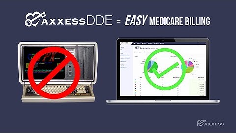 AxxessDDE = Easy Medicare Billing