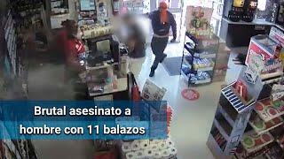 Asesinan a sangre fría a un hombre dentro de un Oxxo en Hidalgo