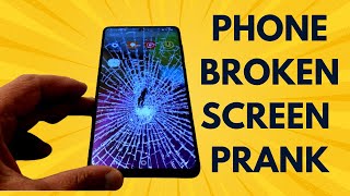 Cracked phone Screen Prank screenshot 3