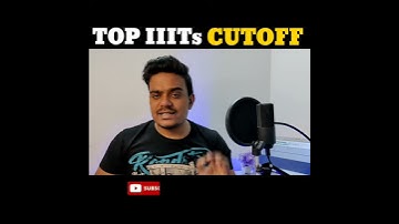 Top 10 IIITs Minimum percentile Required (part2)#CSE#IT#Jeemain#iiits#shorts