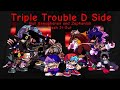 Triple Trouble D Side But Xenophanes And Zephaniah Clash It Out FNF Dual Mix
