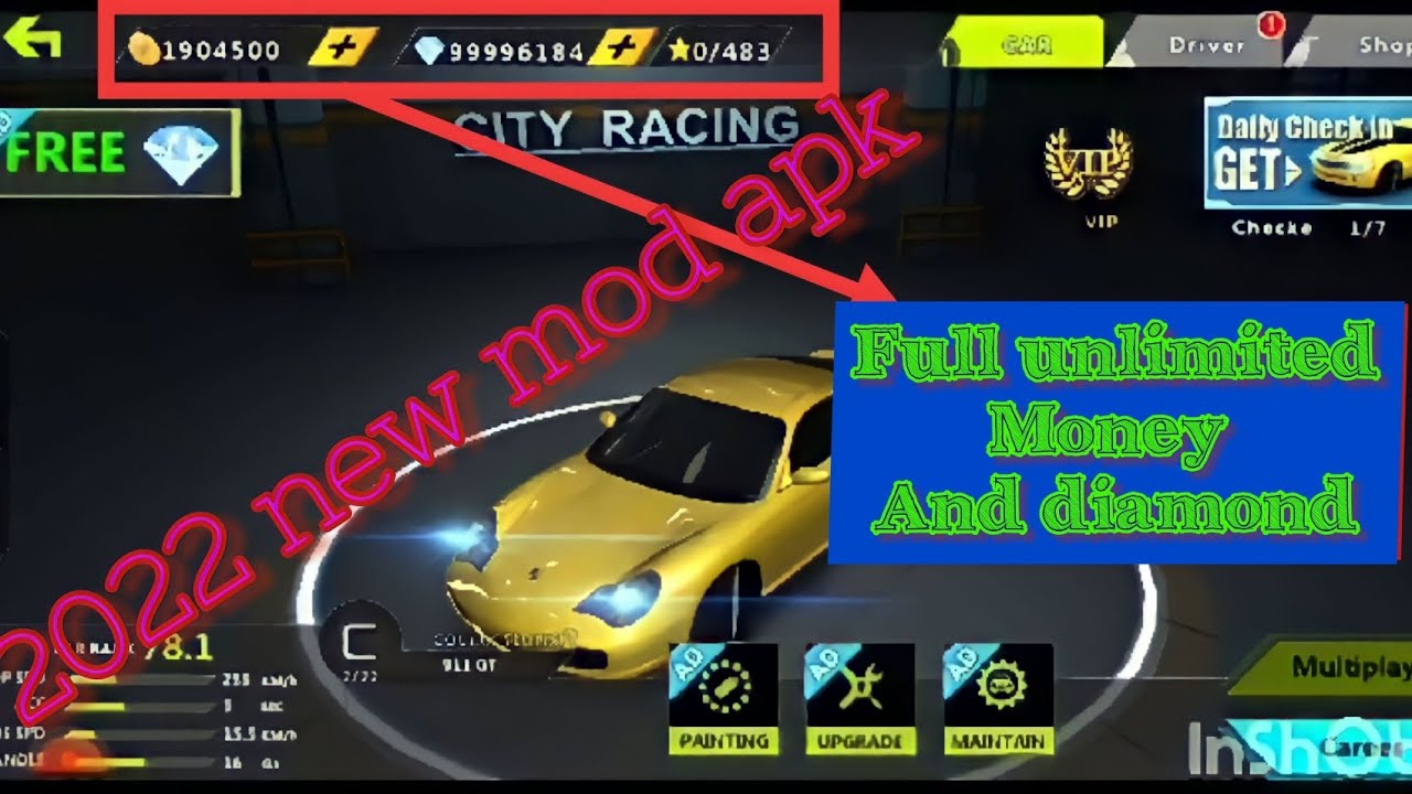 City racing 3d gameplay / Mod apk 2022 YouTube