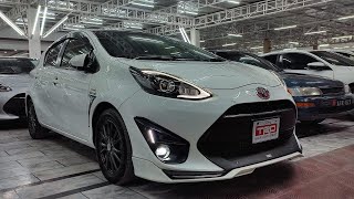 TOYOTA AQUA Review 2022 l 2017 G Soft Leather Seat TRD l Features,Fuel Average l Price in Pakistan screenshot 4