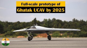 Full-scale prototype of Ghatak UCAV by 2025 #drdo