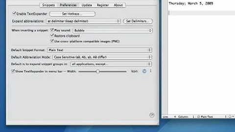 Tweaking TextExpander using delimiters