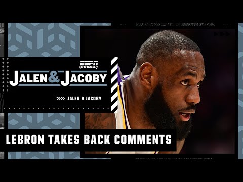 Jalen Rose explains why LeBron James walked back on his comments 👀 | Jalen & Jacoby