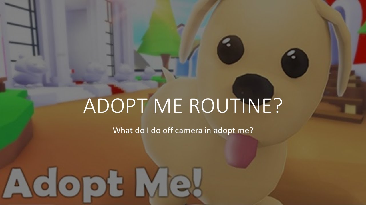 MY ADOPT ME ROUTINE!!!! - YouTube