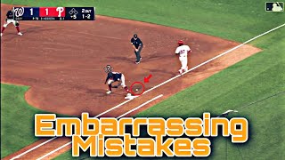 MLB | Embarrassing Mistakes July 2022