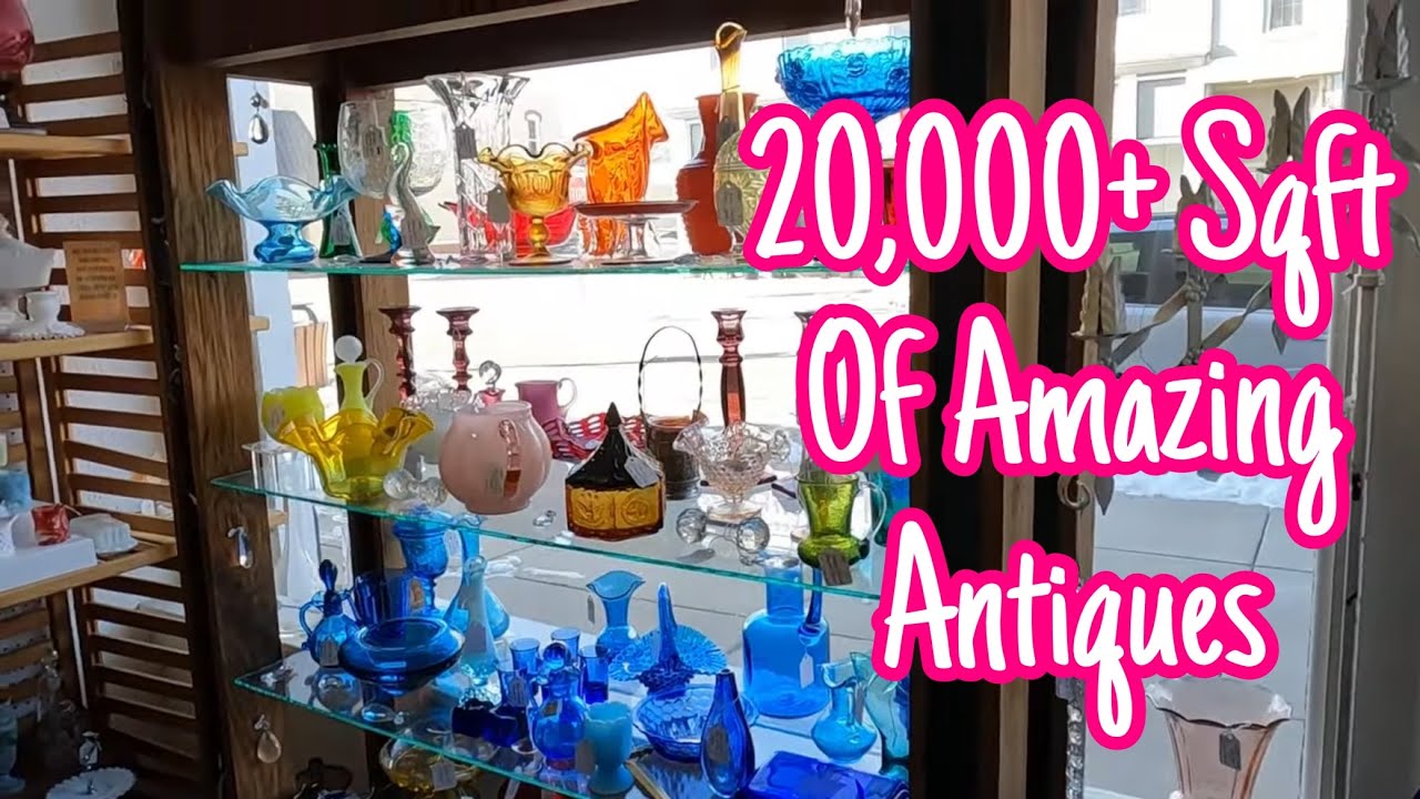 20,000 Sqft Of Antiques! The Best Shop Yet?? Lake Odessa Antique Mall