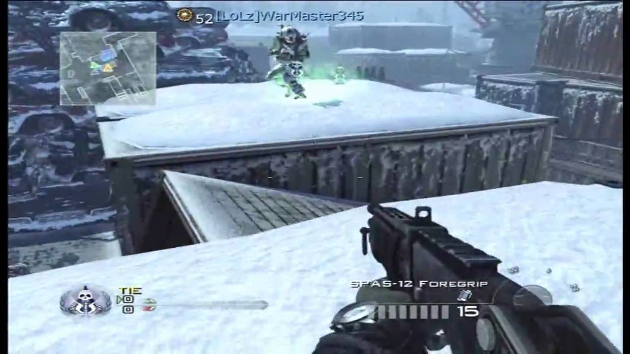 Modern Warfare 2 - NEW SHOTGUN JUMP ON SALVAGE