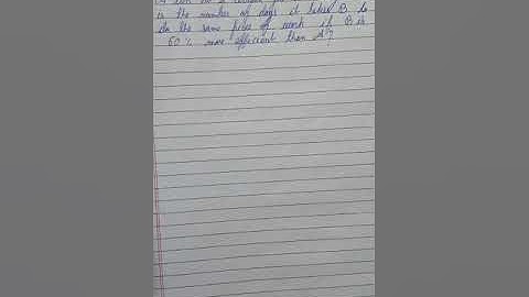 A can do a piece of work in 12 days. B is 60% more efficient than A. How much time will B take to do