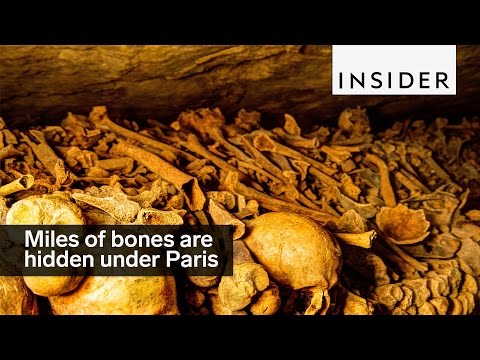 There are miles and miles of human bones hidden under Paris