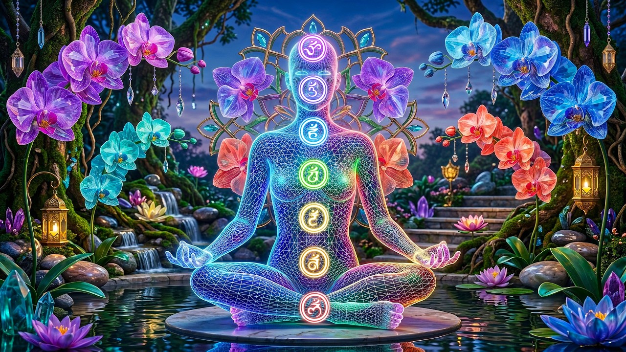 No Ads) Remove All Negative Blockages In 7 Chakras, Aura Cleansing