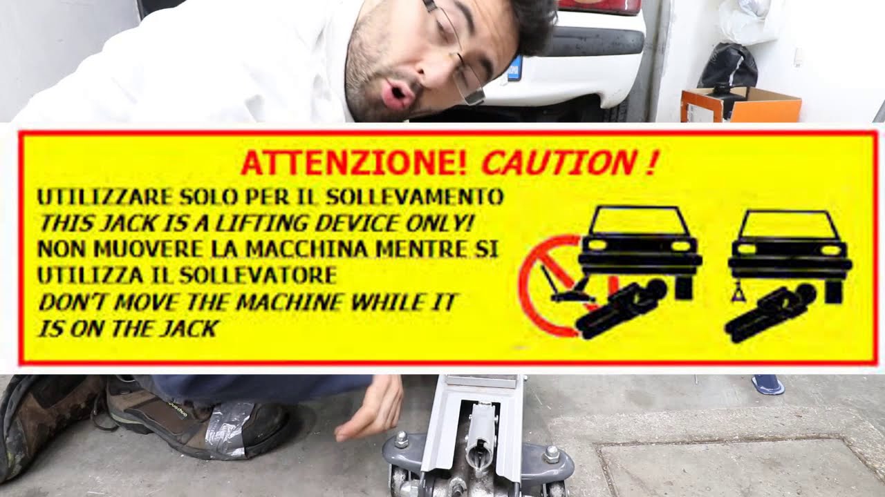 cavalletti auto fai da te