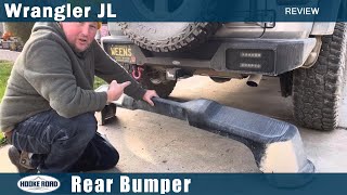 Rear Bumper offroad for Wrangler JL丨Review