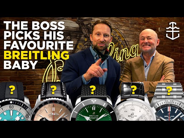 We asked Breitling boss Georges Kern to admit what his favourite is class=