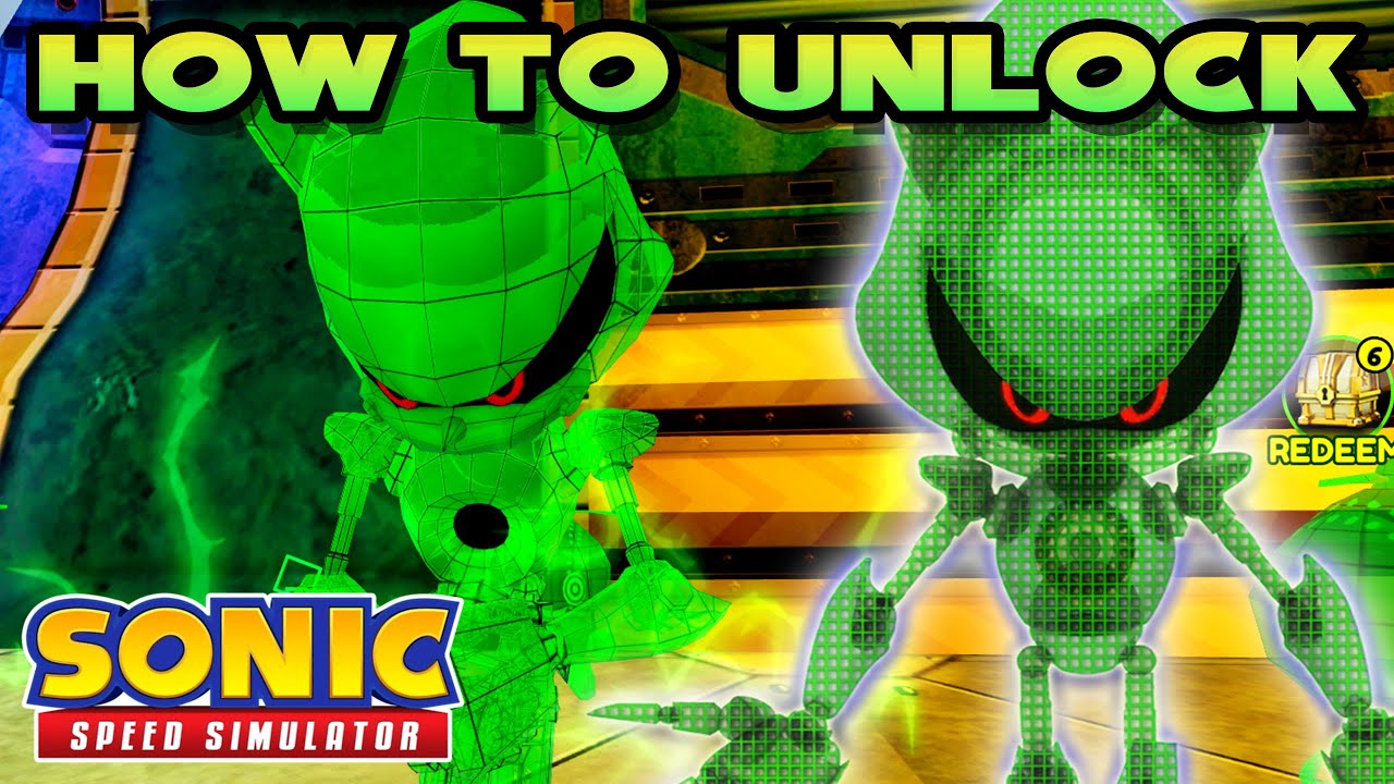 NEW* NEO METAL SONIC CHARACTER COMING In SONIC SPEED SIMULATOR