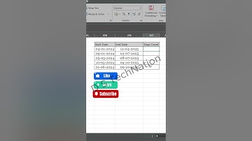 Calculate Date Difference in Excel ⏱️ | Days Between Two Dates Formula