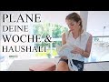 MEINE ROUTINE: HAUSHALT + LEBEN ORGANISIEREN!⎥BarbaraSofie