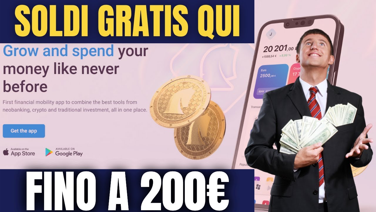200€ GRATIS* CON QUESTA APP PRELEVABILI IMMEDIATAMENTE