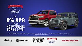 Get 0% APR PLUS NO PAYMENTS FOR 90 DAYS!