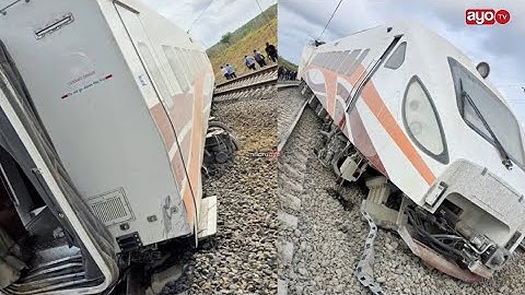 BREAKING: TRENI YA SGR YAPATA AJALI, “WATU WAKO SALAMA”