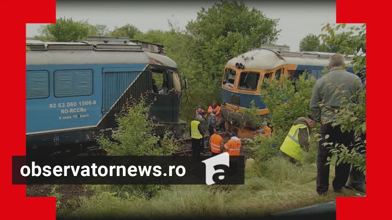 Mecanicii ambelor locomotive care s-au ciocnit în Giurgiu erau beţi. Unul dintre ei ar fi adormit