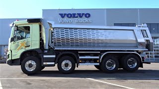 Volvo FMX 500 6x4 Three-Way Tipper Truck (2019) Exterior and