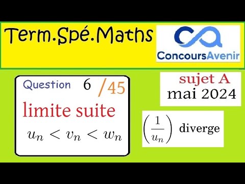 Corrigé question 6