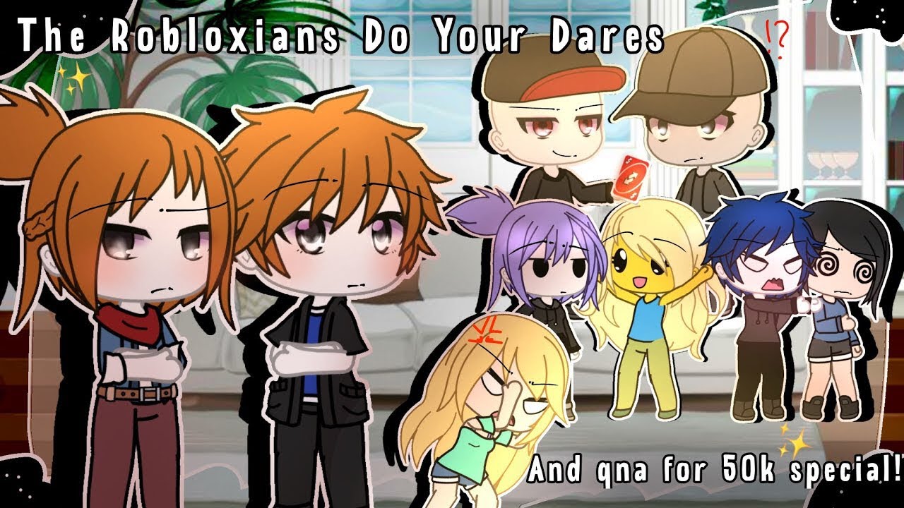 ✨💗🤍The Robloxians Doing Your Dares & Answer Your Questions! (Q&A) 🤍💗⚡️