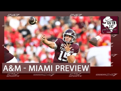 Previewing Texas A&M - Miami with InsideTheU's David Lake | Gig'Em 247 Podcast