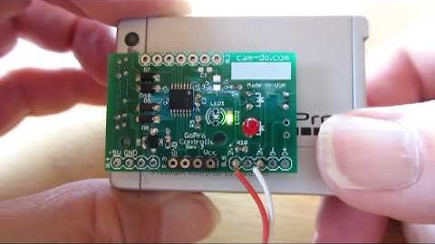 Programing the cam-do.com GoPro Controller for a 15 minute time lapse interval