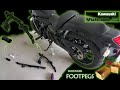 KAWASAKI VULCAN S - PASSENGER FOOTPEGS INSTALL / ESTRIBERAS DE PASAJERO  |  MAS