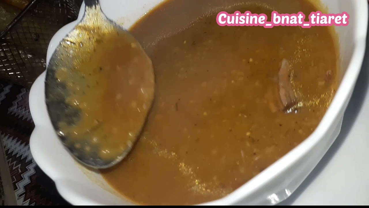 رمضان 2021                                         حريرة الغرب تيارت مع طاجين الأهرامات يحمر الوجه🤗