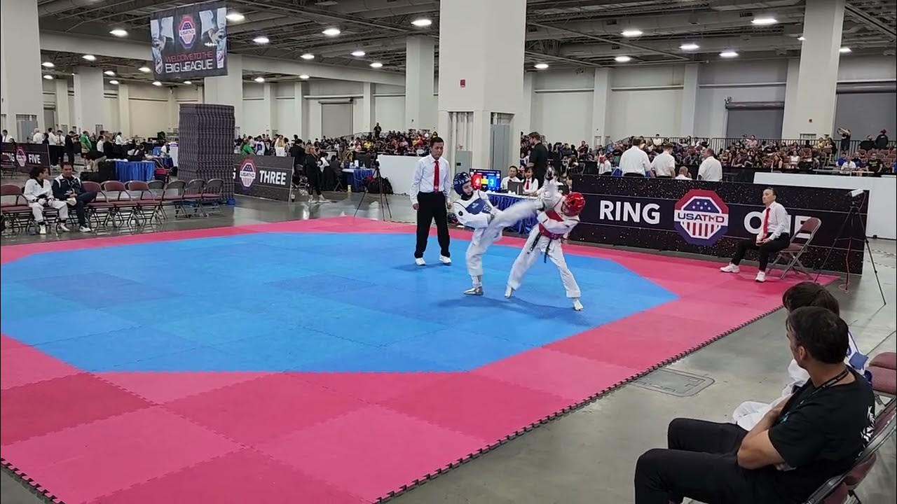 2022 USA Taekwondo Nationals 37kg Cadet World Class SemiFinal YouTube