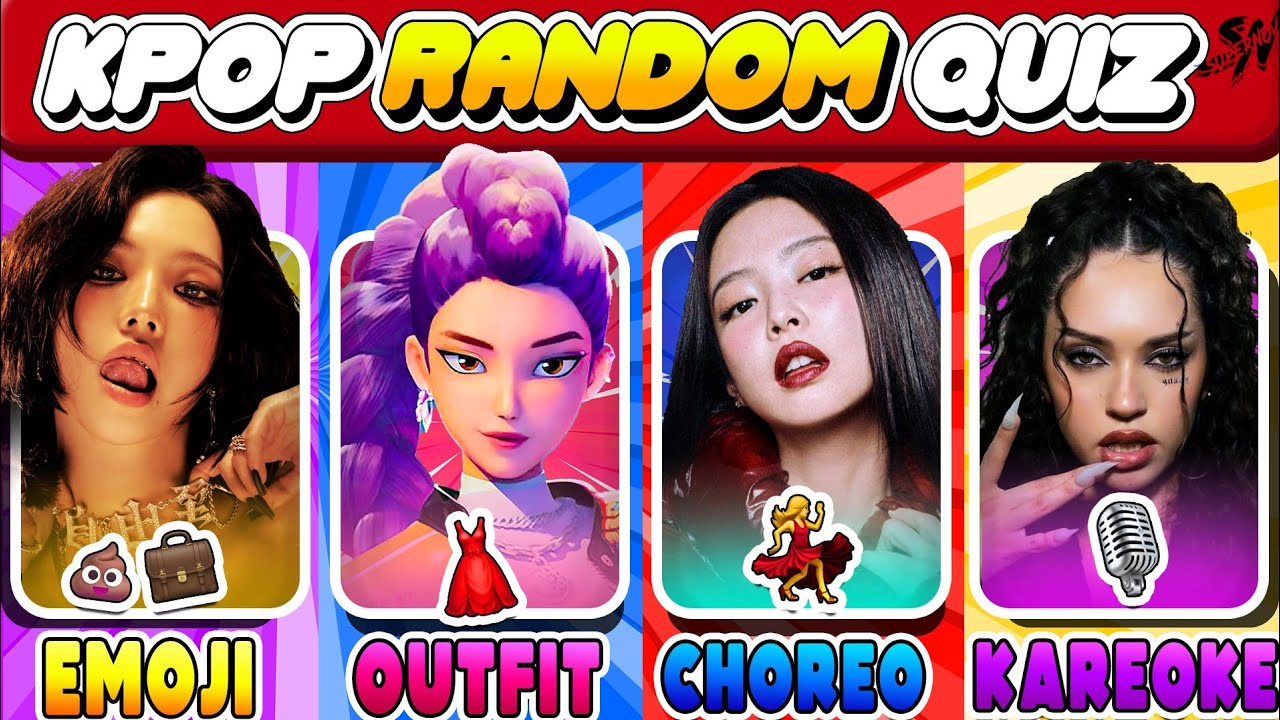 KPOP RANDOM QUIZ #8 [ARE YOU KPOP MULTI FAN ?]🎮👾