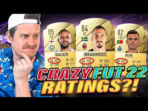 THE MOST INSANE FIFA 22 RATINGS?!?