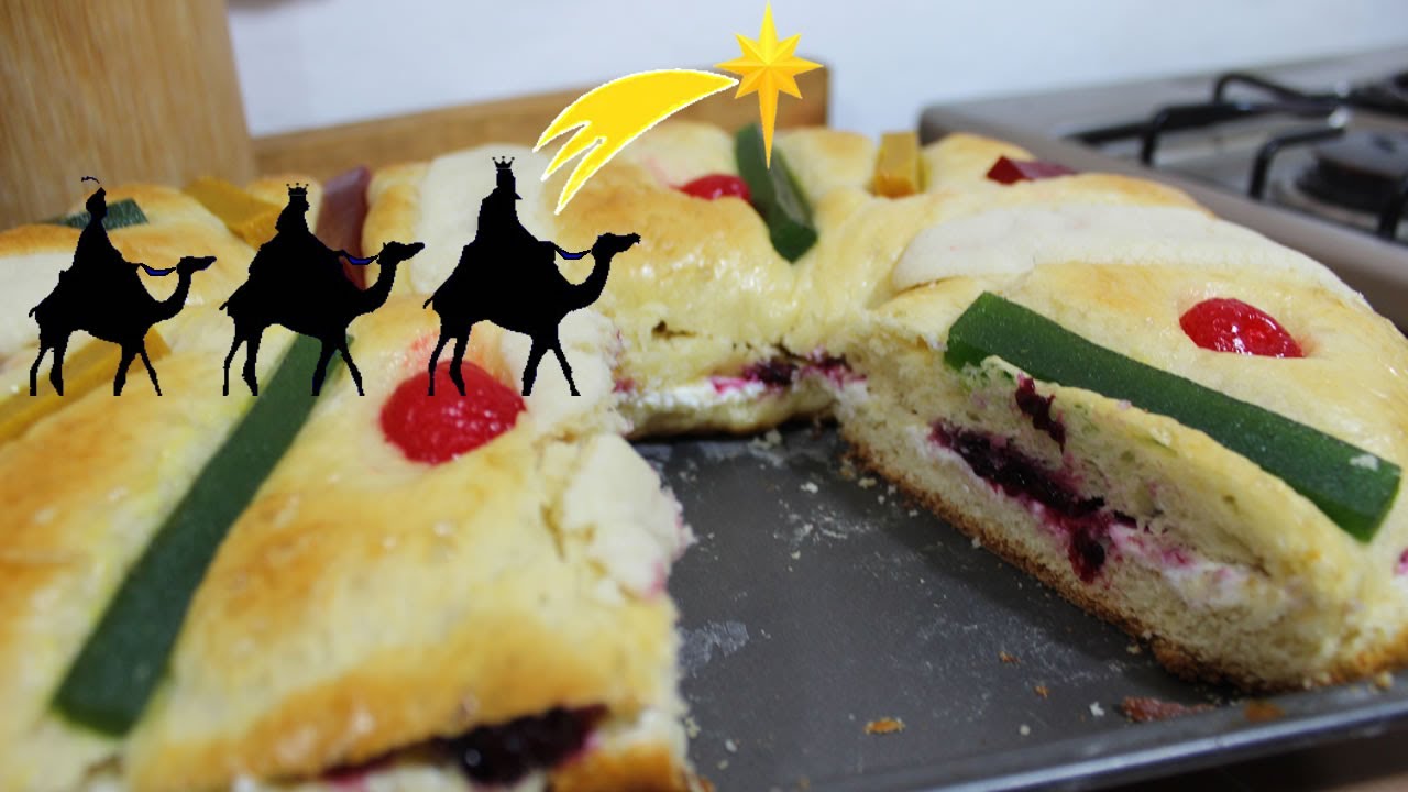 Receta de Rosca de Reyes | Rellena de Queso con Zarzamora