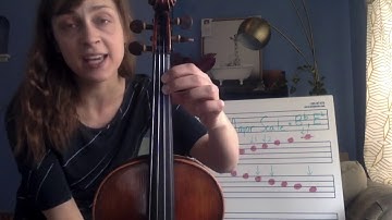 Viola Scale: B Flat Major