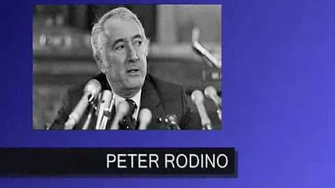 THE FACES OF WATERGATE  ...  Peter Rodino